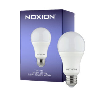 Noxion Lucent Classic LED E27 Birne Matt 9.5W 1055lm - 840 Kaltweiß | Ersatz für 75W