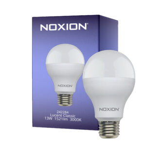 Noxion Lucent Classic LED E27 Birne Matt 13W 1521lm - 830 Warmweiß | Ersatz Für 100W