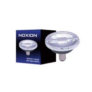 Noxion Lucent LED-Spot AR70 BA15d 6W 350lm 36D - 927 Extra Warmweiß | Höchste Farbwiedergabe - Dimmbar - Ersatz für 50W