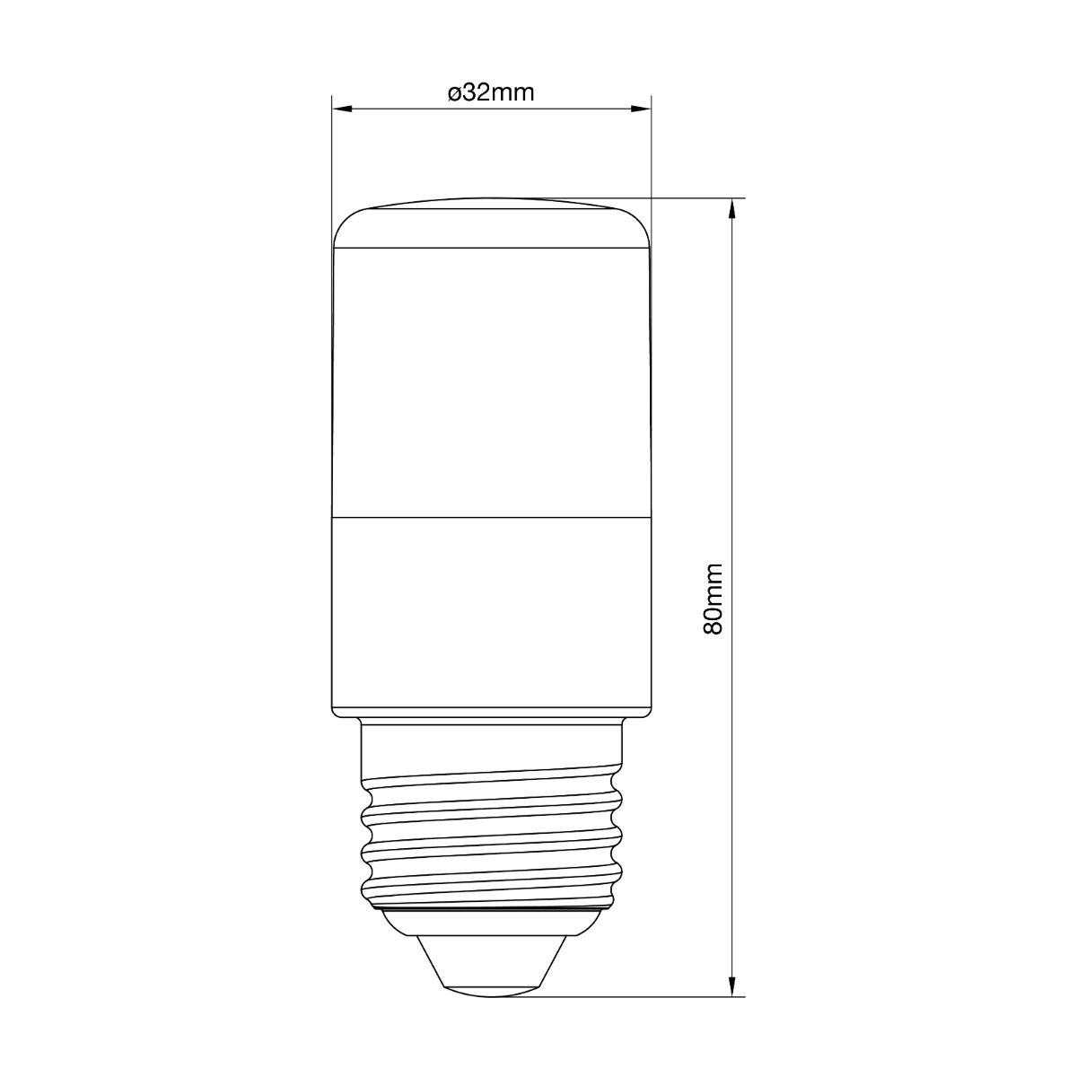 Noxion Lucent LED E27 Stick Klar 7W 806lm - 827 Extra Warmweiß | Dimmbar - Ersatz Für 60W – Ansicht 4