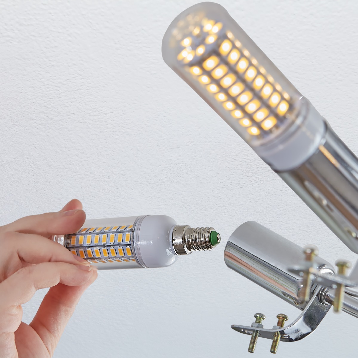 Noxion Lucent LED E27 Stick Klar 7W 806lm - 827 Extra Warmweiß | Dimmbar - Ersatz Für 60W – Ansicht 5