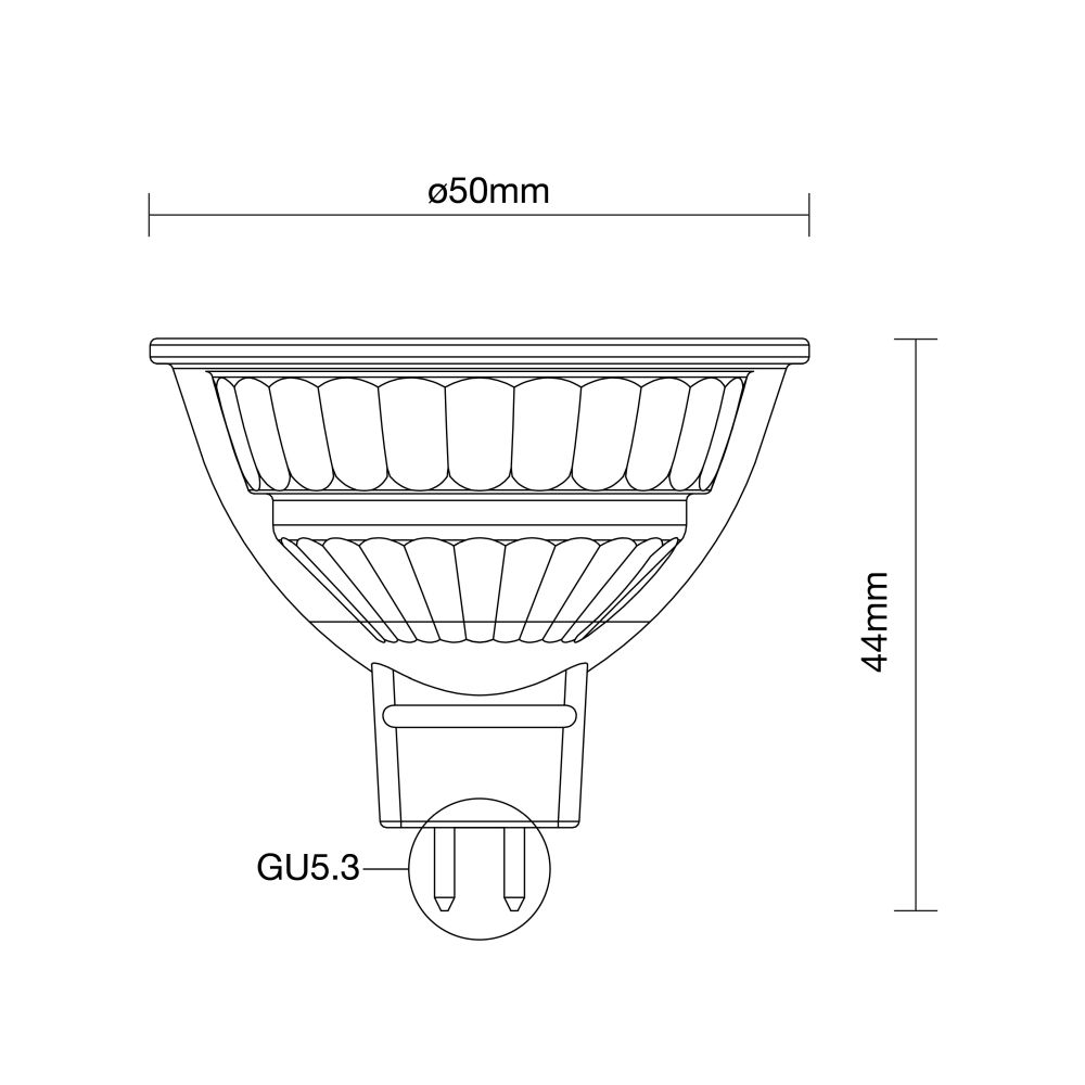 Noxion PerfectColor LED-Spot GU5.3 MR16 4.5W 345lm 36D - 927 Extra Warmweiß | Höchste Farbwiedergabe - Dimmbar - Ersatz Für 35W – Ansicht 4