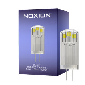 Noxion LED Kapsel G4 1.8W 180lm - 830 Warmweiß| Ersatz Für 20W