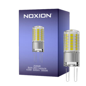Noxion LED Kapsel G9 4.8W 600lm - 830 Warmweiß| Ersatz Für 48W