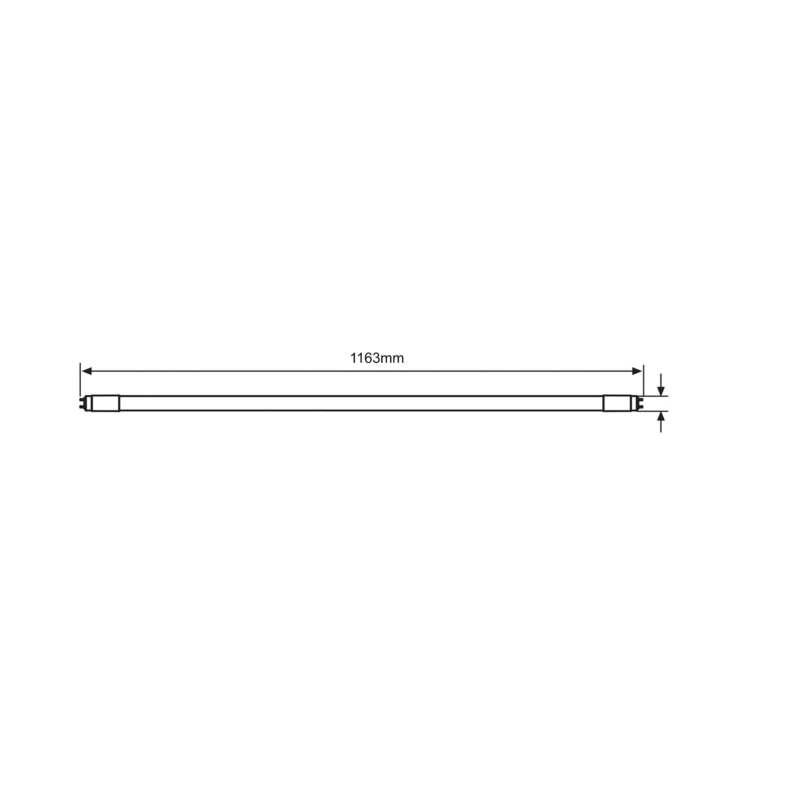 Noxion Avant LEDtube T5 Avant Extreme (Mains AC) High Efficiency 16W 2400lm - 840 Kaltweiß | 115cm - Ersatz Für 28W – Ansicht 7
